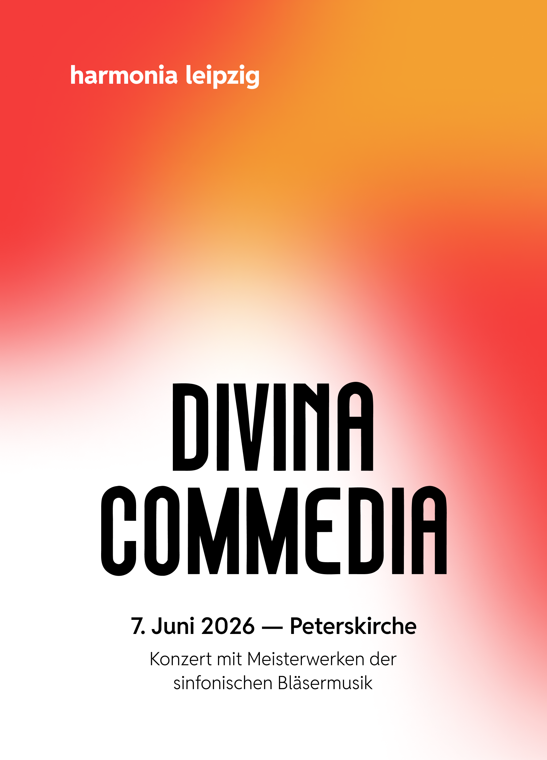 »Divina Commedia« — Konzert mit Meisterwerken der sinfonischen Bläsermusik