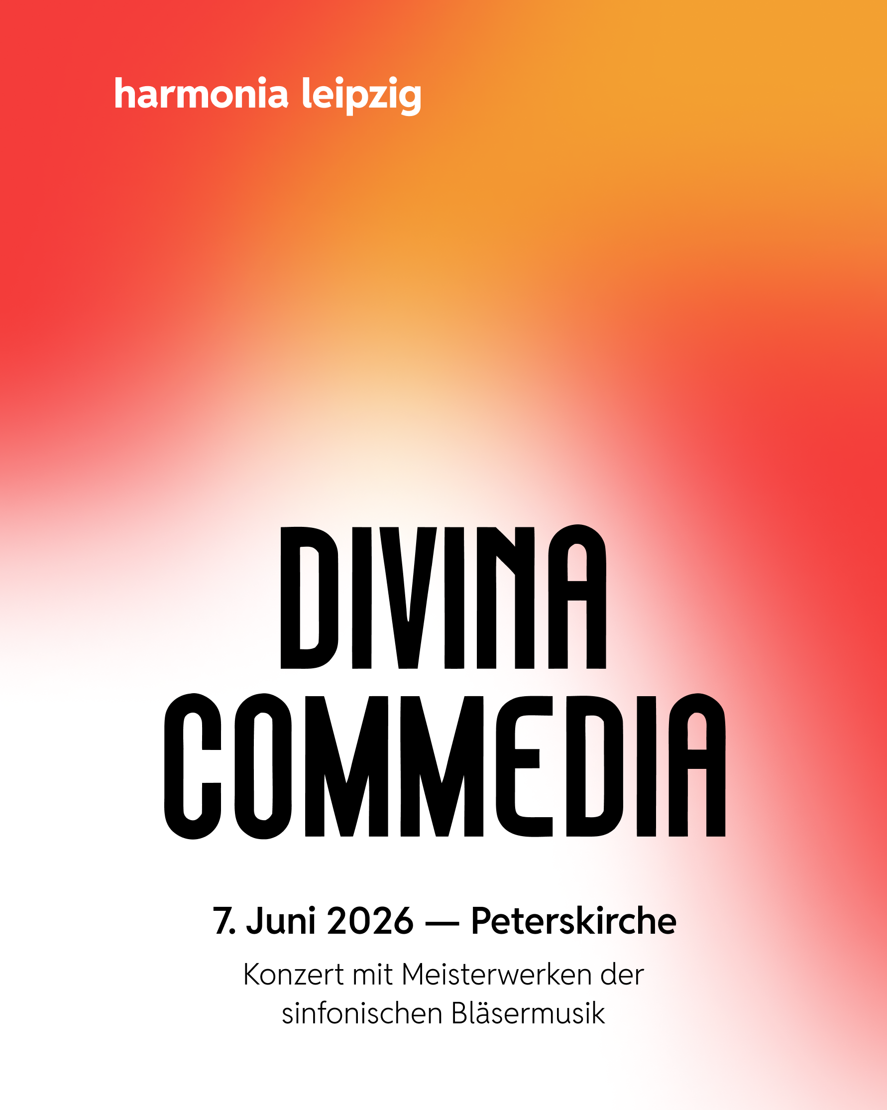 »Divina Commedia« — Konzert mit Meisterwerken der sinfonischen Bläsermusik